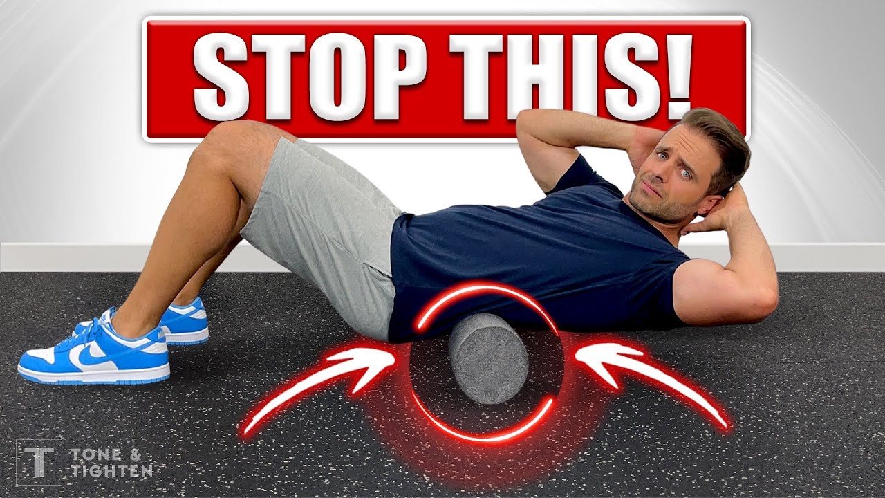 How To Foam Roll Your Lower Back The RIGHT Way! [BETTER RESULTS]